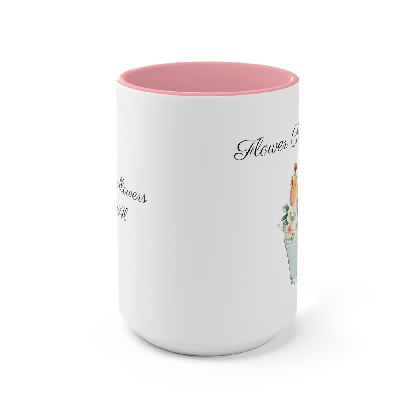 Two-Tone Coffee Mugs, 15oz